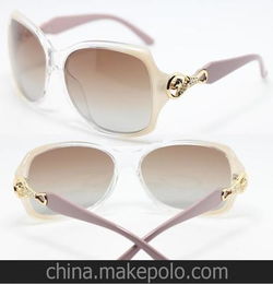 2014年新品厂家直销阳眼镜女款时尚优雅尊贵 豹子头镶钻潮款墨镜